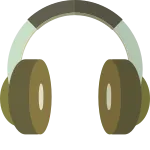 Headphone Part 2 SVG Icon